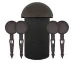 Sonance - PATIO4.1 W/ 2-100 AMP - Patio Series 4.1-Ch. Outdoor Speaker System with 2-Ch. Amplifier (Each) - Brown/Black
