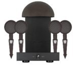 Sonance - PATIO4.1 W/ 2-100 AMP - Patio Series 4.1-Ch. Outdoor Speaker System with 2-Ch. Amplifier (Each) - Brown/Black
