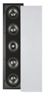 Sonance - R2 SINGLE SPEAKER - Reference 5-1/4" 3-Way In-Wall Rectangle Speaker (Each) - Paintable White