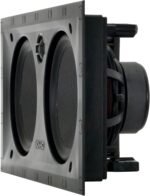 Sonance - VP66 LCR SINGLE SPEAKER - Visual Performance 6-1/2" 2-Way In-Wall Rectangle LCR Speaker (Each) - Paintable White
