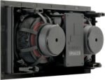 Sonance - VP66 LCR SINGLE SPEAKER - Visual Performance 6-1/2" 2-Way In-Wall Rectangle LCR Speaker (Each) - Paintable White