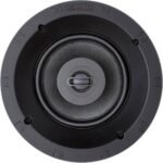 Sonance - VP66R TL SINGLE SPEAKER - Visual Performance 6-1/2" 2-Way Thin-Line In-Ceiling Speaker (Each) - Paintable White