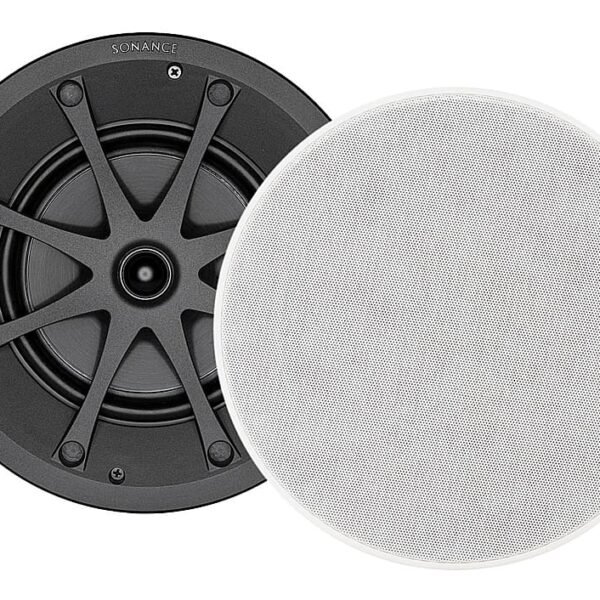Sonance - VPXT8R SINGLE SPEAKER - Visual Performance Extreme 8" 2-Way Outdoor In-Ceiling Speaker (Each) - Paintable White
