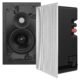 Sonance - VX46 RECTANGLE - Visual Experience Series 4" Small Rectangle 2-Way Speakers (Pair) - Paintable White