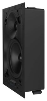 Sonance - VX62 RECTANGLE SINGLE SPEAKER - Visual Experience Series 6" Medium Rectangle 2-Way Speaker (Each) - Paintable White