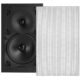Sonance - VX82 RECTANGLE SINGLE SPEAKER - Visual Experience Series 8" Large Rectangle 2-Way Speaker (Each) - Paintable White