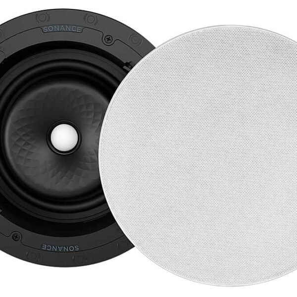 Sonance - VX86R SINGLE SPEAKER - Visual Experience Series 8" Large Round 2-Way Speaker (Each) - Paintable White