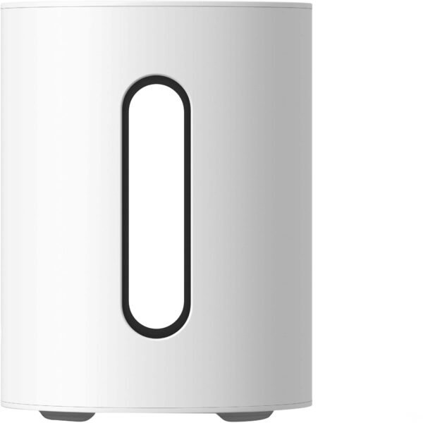 Sonos - Geek Squad Certified Refurbished Sub Mini Dual 6" Wifi Subwoofer - White