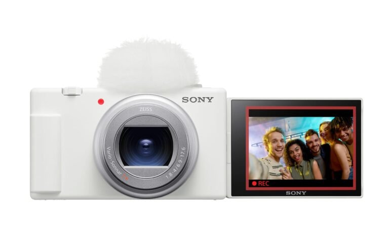 Sony - ZV-1 II 20.1-Megapixel Digital Camera for Content Creators and Vloggers - White