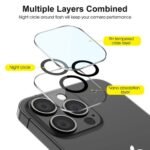 SPARIN 5 Pack HD Screen Protector Set for iPhone 15 Pro