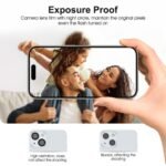 SPARIN 5 Pack Privacy Screen Protector Set for iPhone 15