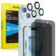 SPARIN 5 Pack Privacy Screen Protector Set for iPhone 15 Plus