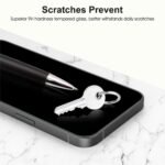 SPARIN 5 Pack Privacy Screen Protector Set for iPhone 15 Pro Max