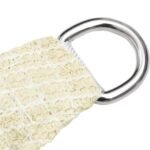 Sunshade Sail 160 g/m² Cream 2x3 m HDPE