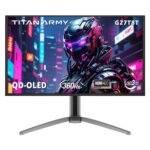 TITAN ARMY G27T8T QD-OLED 26.5-Inch Professional Gaming Monitor
