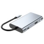Type-C Hub 7 in 1 USB C to 4K HDMI 1000M RJ45 PD 100W Charge USB3.0