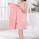 Wearable Bath Towel Light Pink
