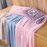 Wearable Bath Towel Light Purple