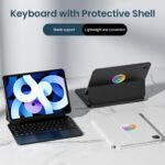 Wireless Keyboard for 11'' iPad Pro and 10.9'' iPad Air 5/4 Black