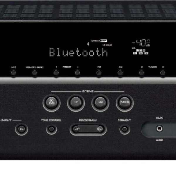 Yamaha - 5.1-Ch. 4K Ultra HD A/V Home Theater Receiver - Black