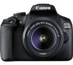 CANON EOS 2000D DSLR Camera with EF-S 18-55 mm f/3.5-5.6 III & 10-18 mm f/4.5-5.6 IS STM Lens Bundle