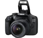 CANON EOS 2000D DSLR Camera with EF-S 18-55 mm f/3.5-5.6 III & 10-18 mm f/4.5-5.6 IS STM Lens Bundle