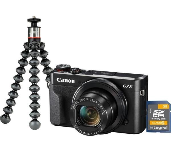 CANON PowerShot G7 X MK II Compact Camera + Vlogging Kit