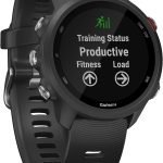 Garmin Forerunner 245 GPS Running Smartwatch, with running and training features, Slate Band