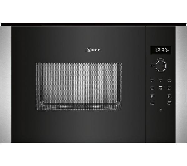 NEFF N50 HLAWD53N0B Built-in Solo Microwave - Black